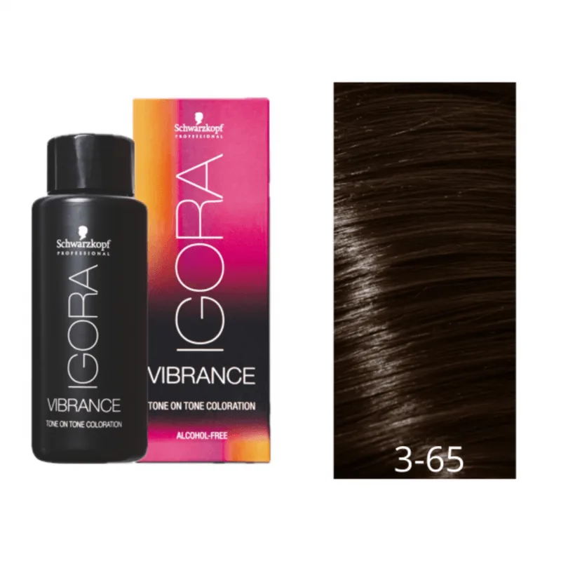 Schwarzkopf Professional Igora Vibrance 3-65 Castanho Escuro