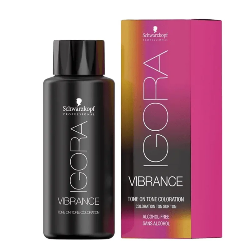 Scharwzkopf Professional Igora Vibrance - 60ml - 8-46 - Louro Claro Bege Chocolate