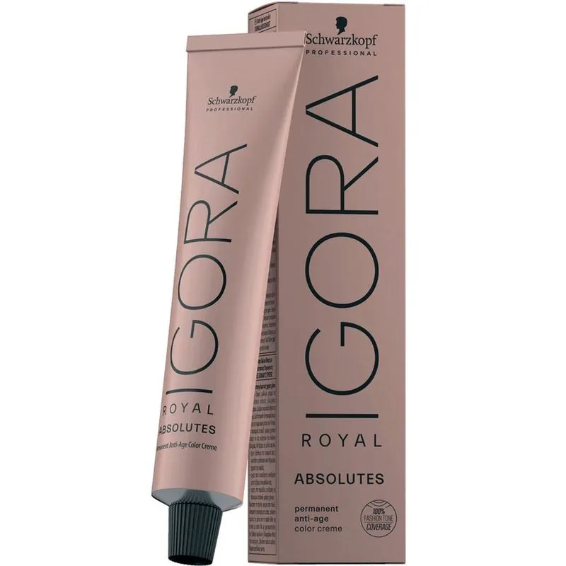 Schwarzkopf Igora Royal Absolutes 9-140 Louro Extra Claro Cendre Bege Natural 60ml