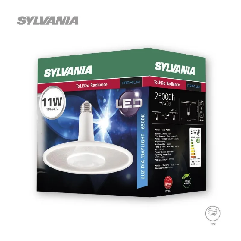 Bombillo Led Sylvania 11W Luz Fría Radiance P28026-22