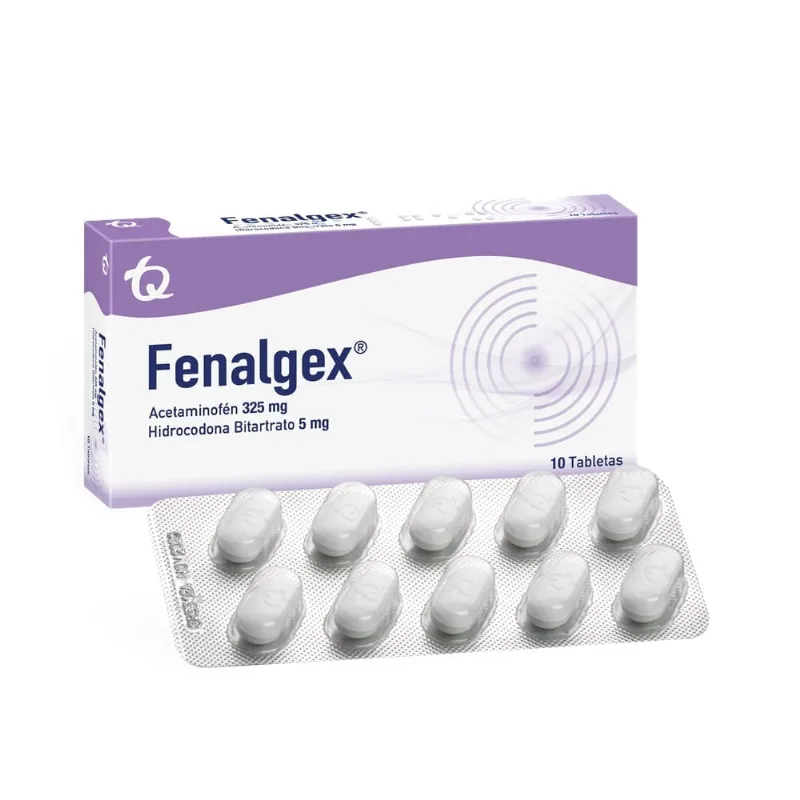 Fenalgex 325 / 5 Mg Caja con 10 Tabletas