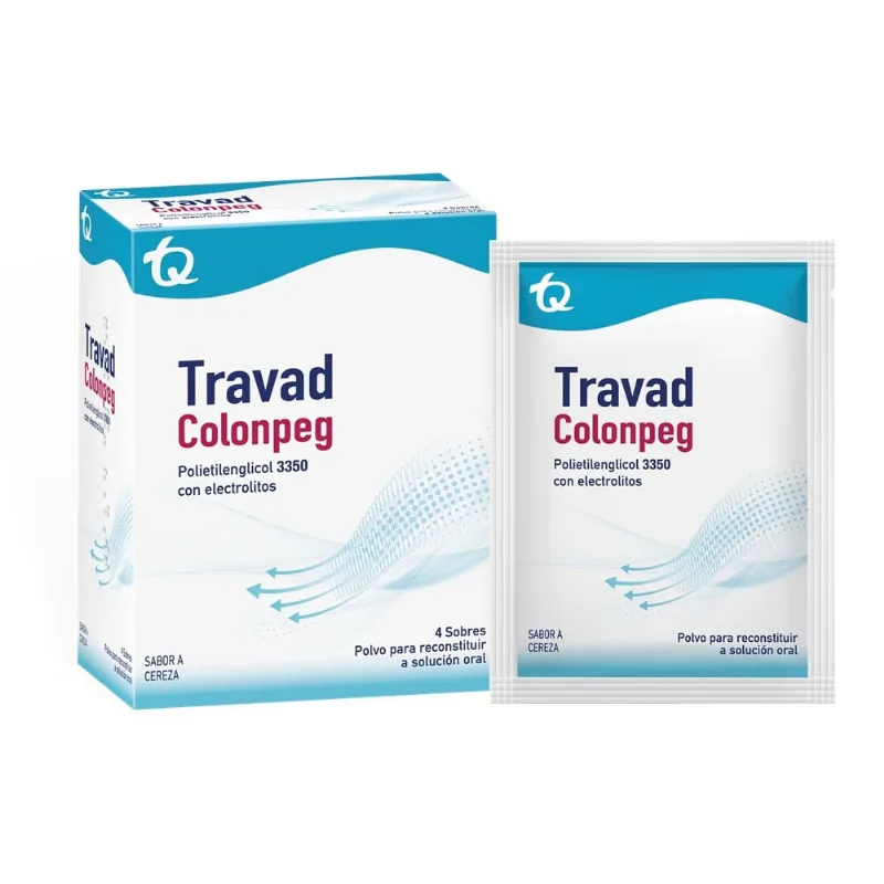 Travad Colonpeg Sabor Cereza Caja con 4 Sobres