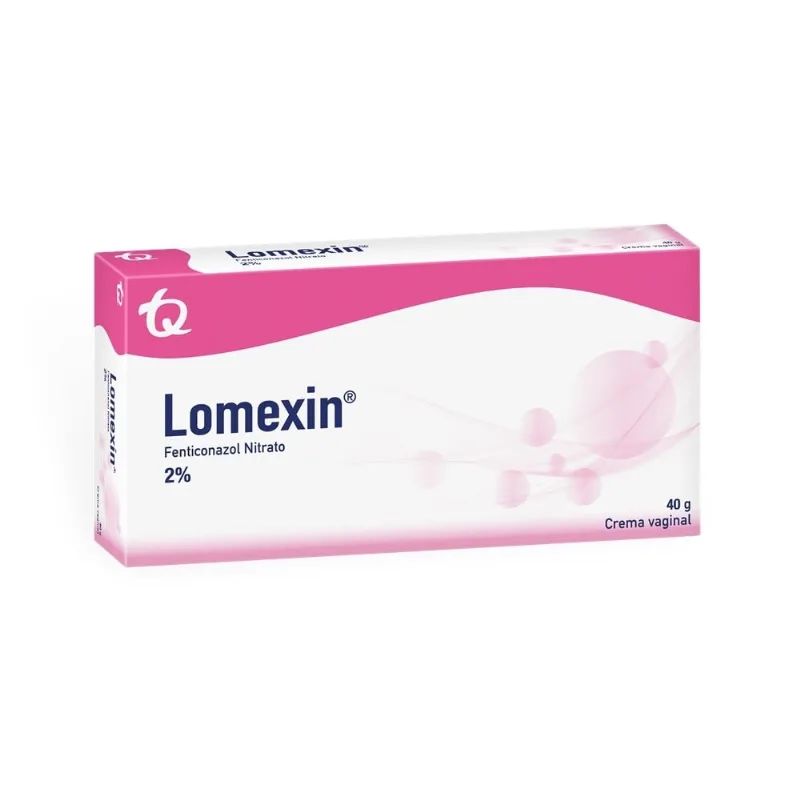 Lomexin Crema Vaginal 2 % Caja con Tubo con 40 G