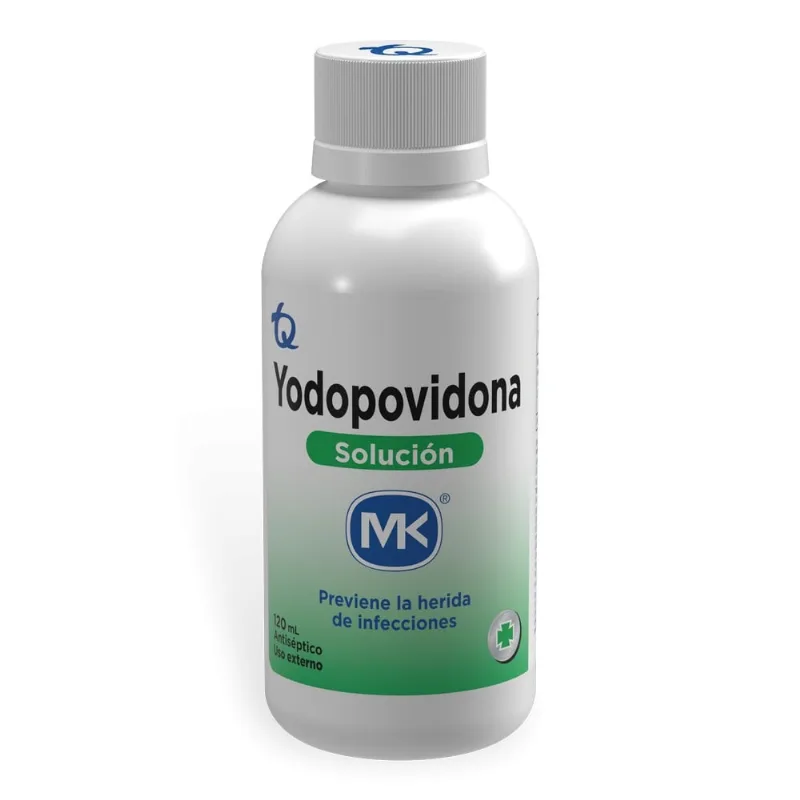 Yodopovidona Solución 120 Ml