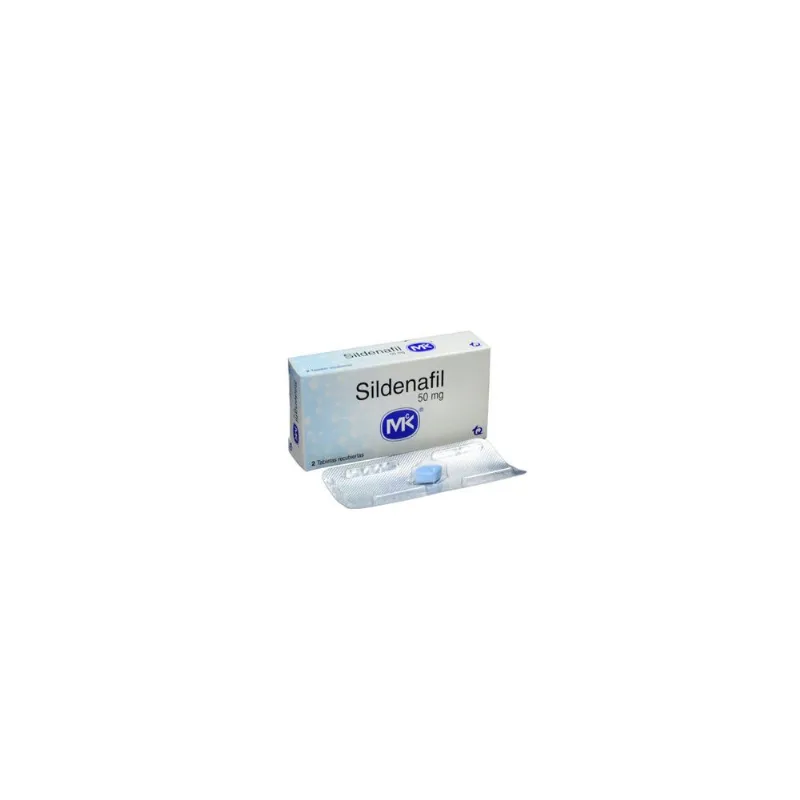 Sildenafil 50 Mg Caja con 2 Tabletas Recubiertas