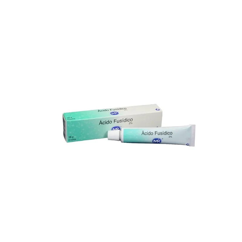 Ácido Fusídico 2 %caja con Tubo X 15g Crema – Antibiótico
