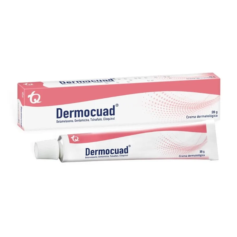Dermocuad en Crema Caja con Tubo con 20 G
