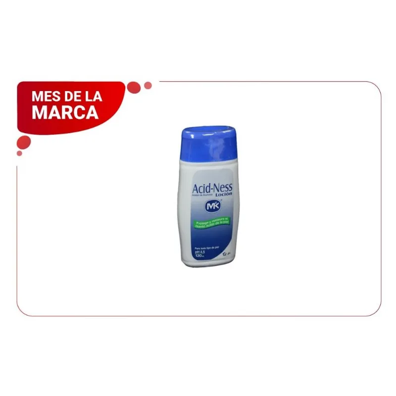 Acid-ness Ph 4.5 Loción Frasco con 120 Ml
