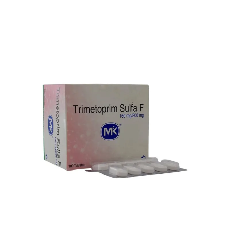 Timetroprim Sulfa F 160 / 800 Mg Caja con 100 Tabletas
