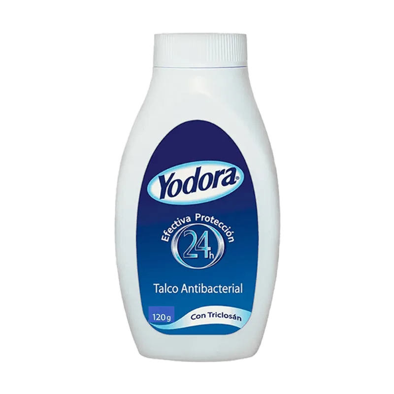Talco Antibacterial Yodora 120g