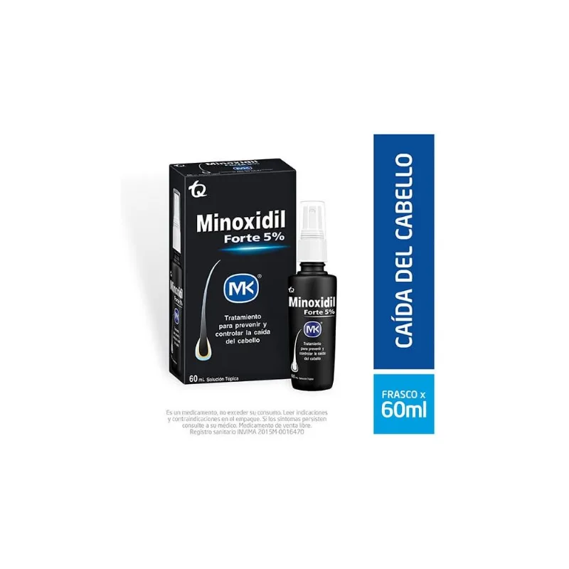 Minoxidil Forte 5% Mk 60 Ml