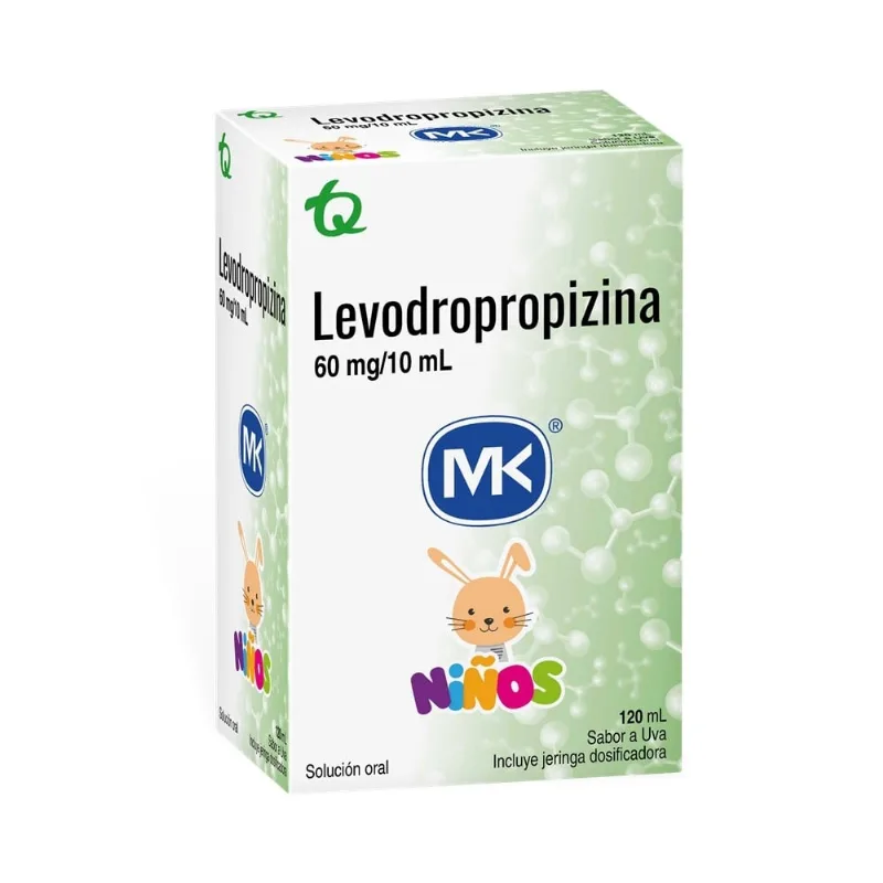 Levodropropizina Mk Kids 60mg/10ml Frasco X 120ml