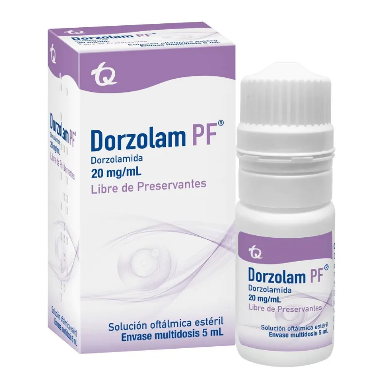 Dorzolam Pf Dorzolamina 20 Mg/ml