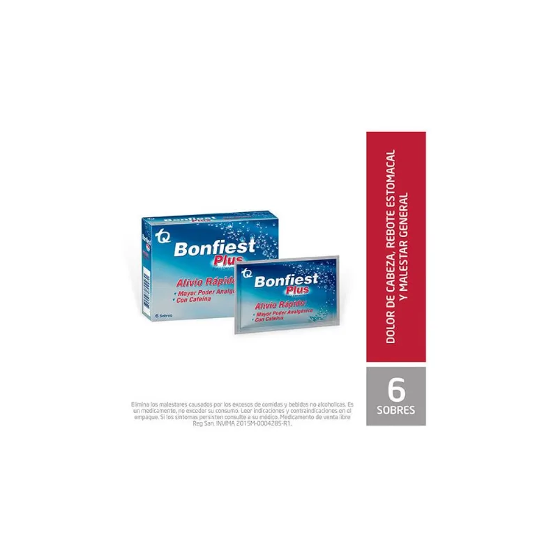 Bonfiest Plus Caja con 6 Sobres
