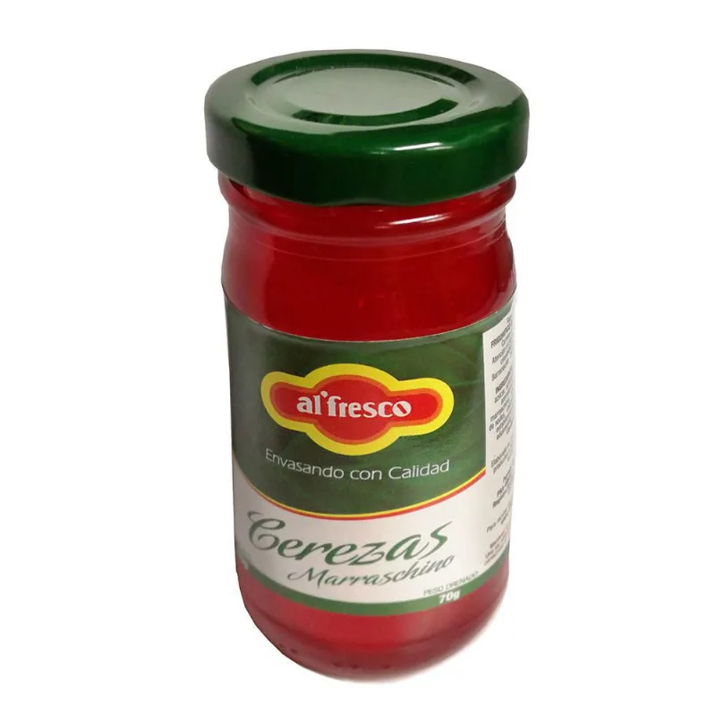 Cerezas Marrasquino AL FRESCO 125 gr Cerezas Marrasquino 125 gr