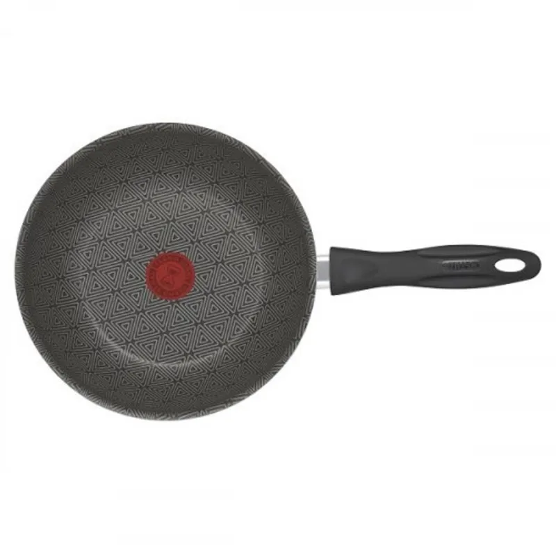 Wok 24cm Antiadherente Tapa de Vidrio Talent