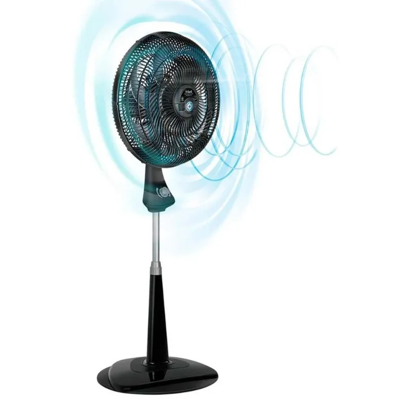Ventilador pedestal T-Fal negro