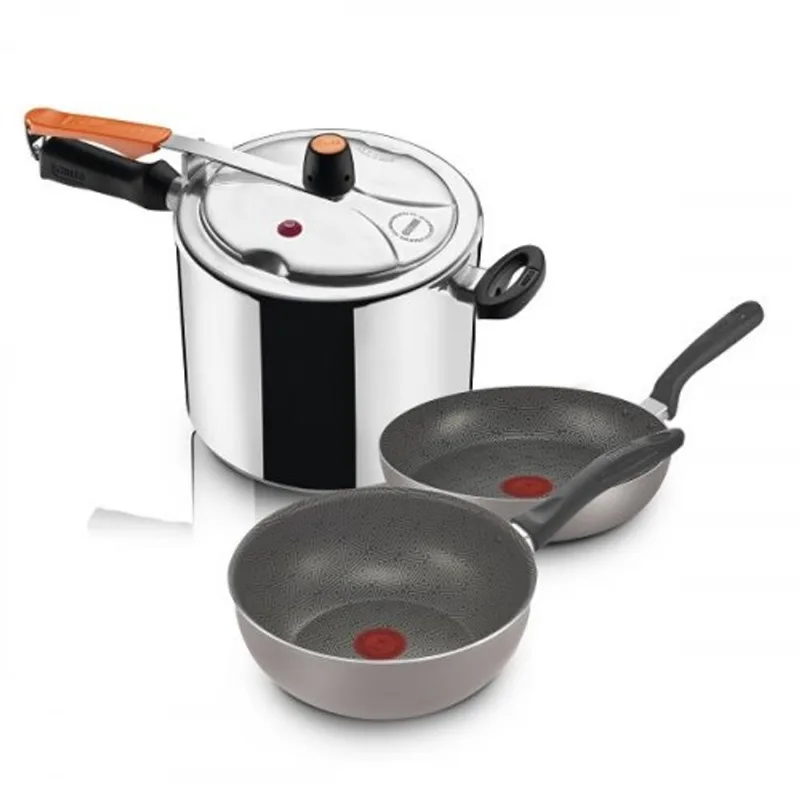 Combo Olla Presion 4.5Lts más Sarten más Wok 24 Talent