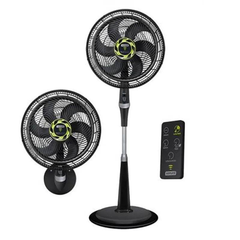 Ventilador Ultra Silence Control Remo 2 En1 Negro