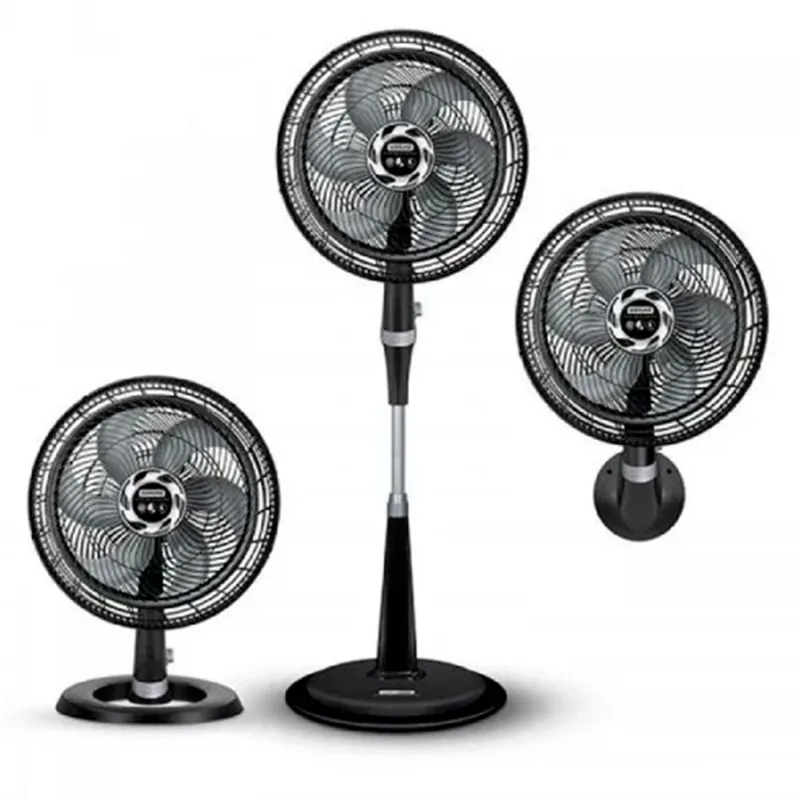 Ventilador Turbo Silence Extreme 3 En 1 Negro