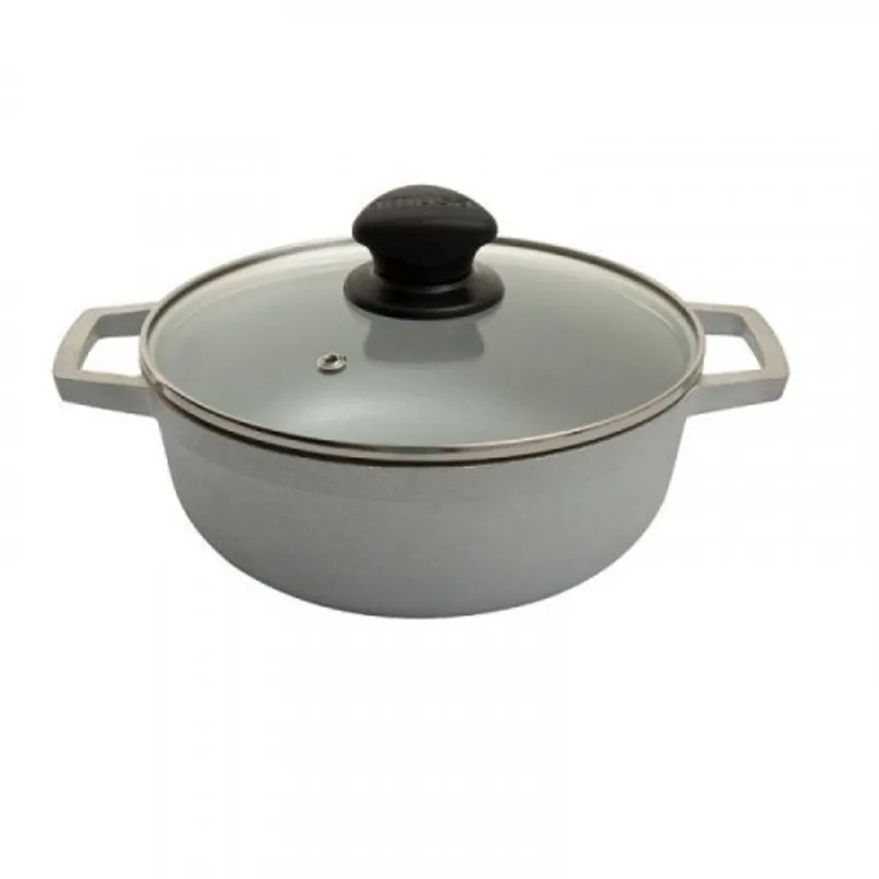 Caldero Imusa 26cm Tapa De Vidrio