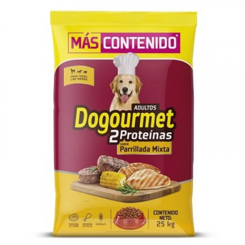 Dogourmet Parrillada Mixta 25kg x1un Ext