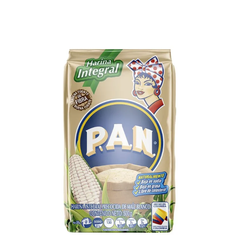 HARINA INTEGRAL BLANCA PAN 500 gr