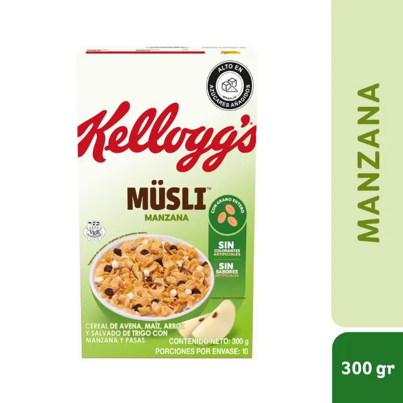 CEREAL MANZANA MUSLI 300 gr