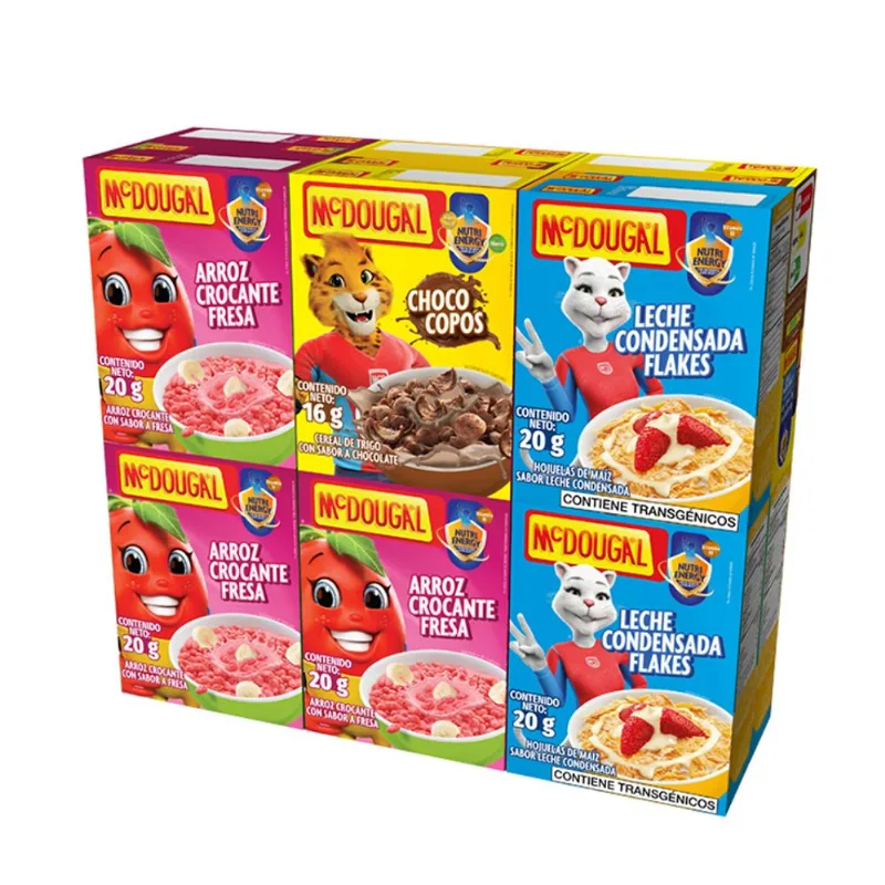 Cereal Jumbo Pack X 12Un Mc Dougal 20 Gr C/U