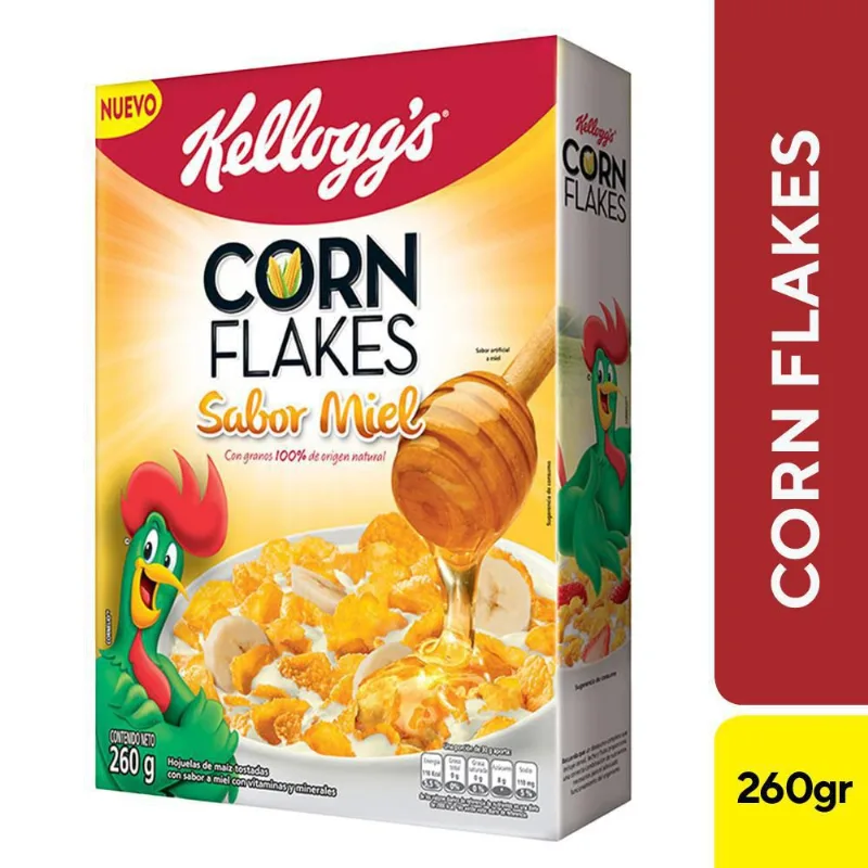 CEREAL MIEL CORN FLAKES 260 gr