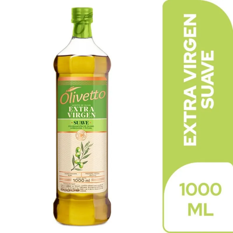 AC OLIVA EXTRA VIRGEN SUAVE OLIVETTO 1000 ml