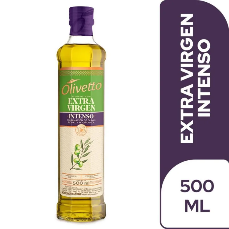 ACEITE EXTRAVIRGEN OLIVETTO 500 ml