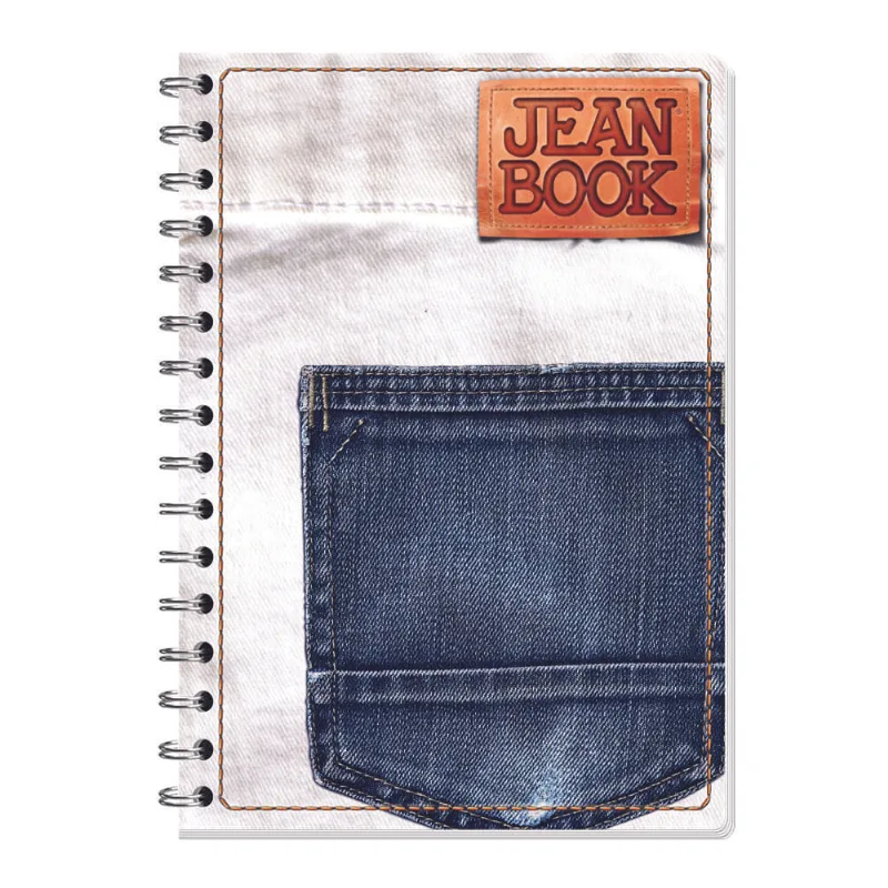 Cuaderno Forma Francesa | 100 Hojas Cuadro Chico | Jean Book