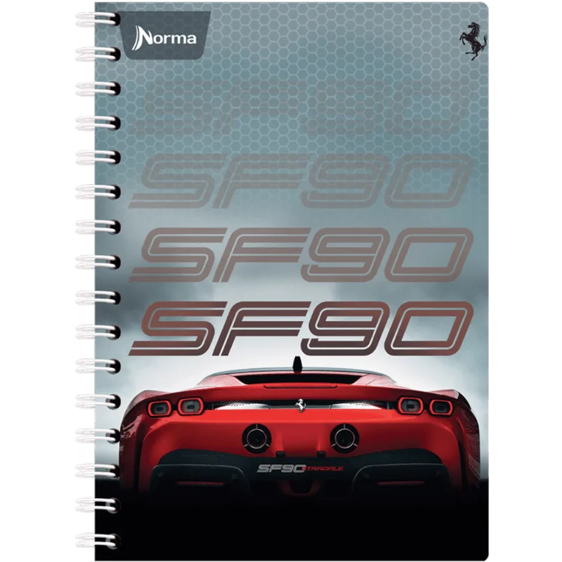 Cuaderno Forma Francesa | 100 Hojas Rayada | Ferrari