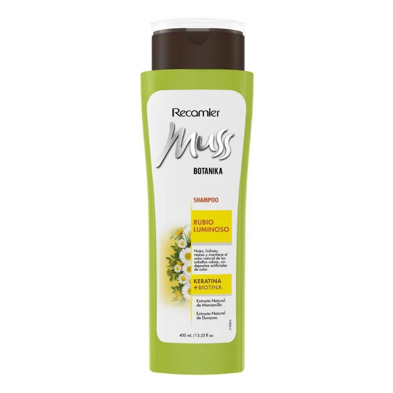 SH BOTANIKA RUBIO LUMINOSO MUSS 400 ml Sh Botanika Rubio Luminoso X 400 ml