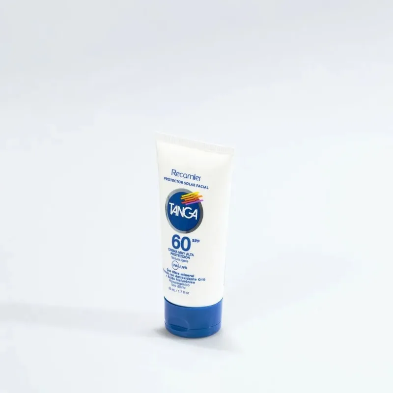 Protector Solar Facial Tanga Spf 60 Recamier 50 Ml