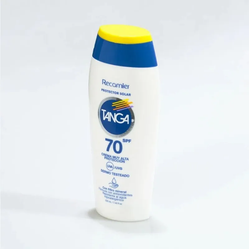 Protector Solar Tanga Spf 70 Recamier 220 Ml