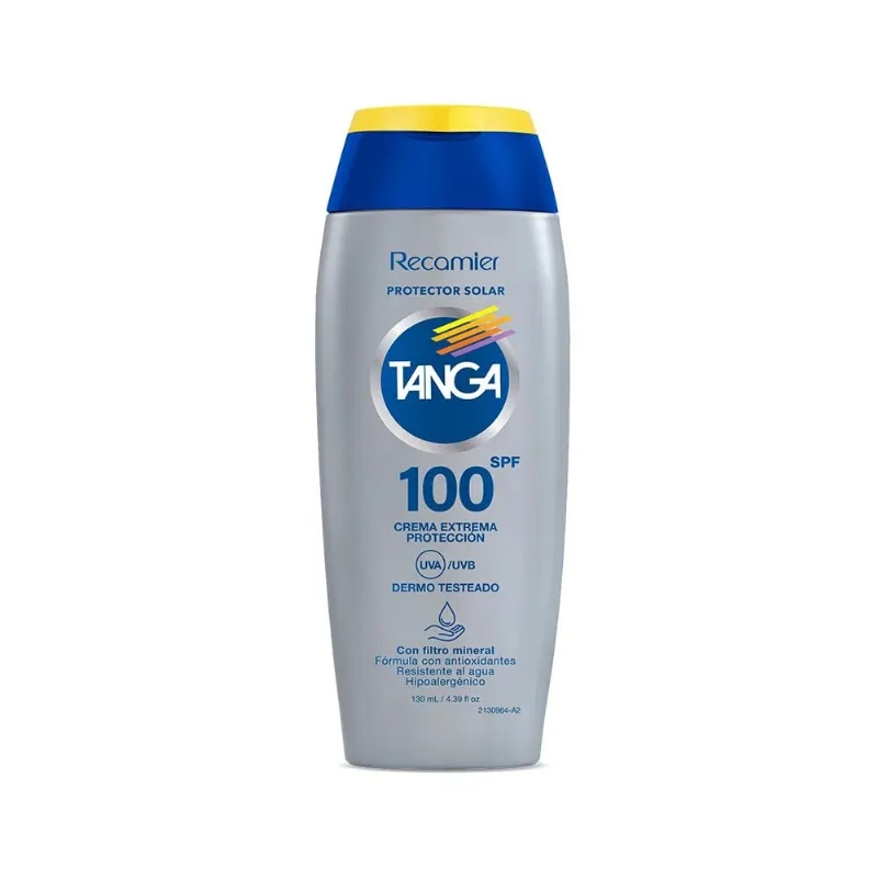 Protector Solar Tanga Spf 100 Recamier 130 Ml