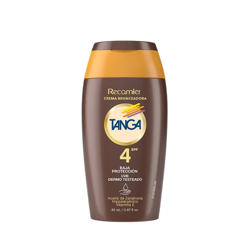 Bronceador Tanga Spf 4 Crema 85 Ml