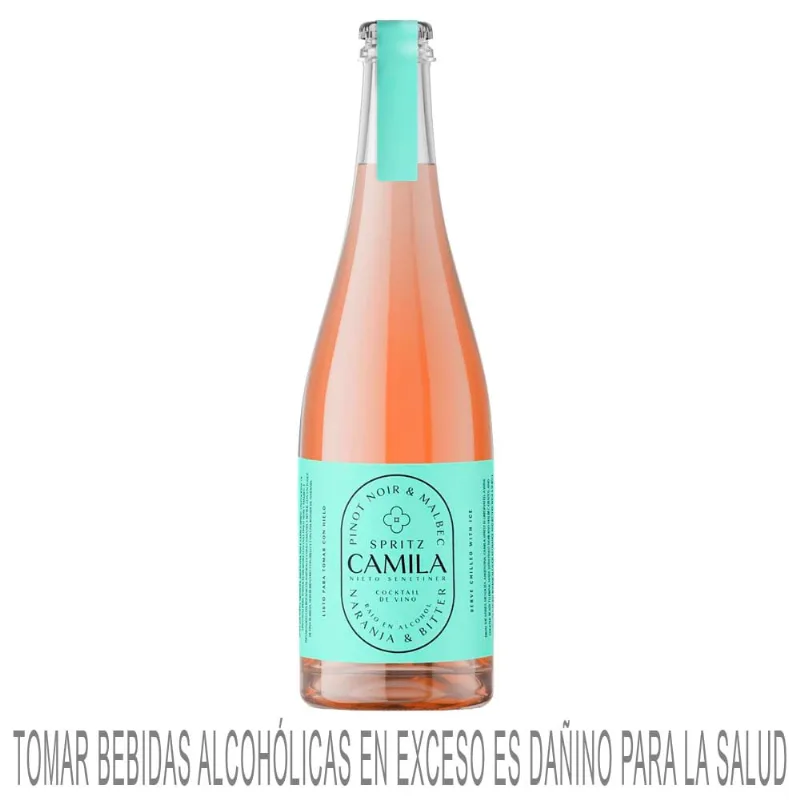 Cóctel de Vino Gasificado CAMILA Spritz Botella 750ml