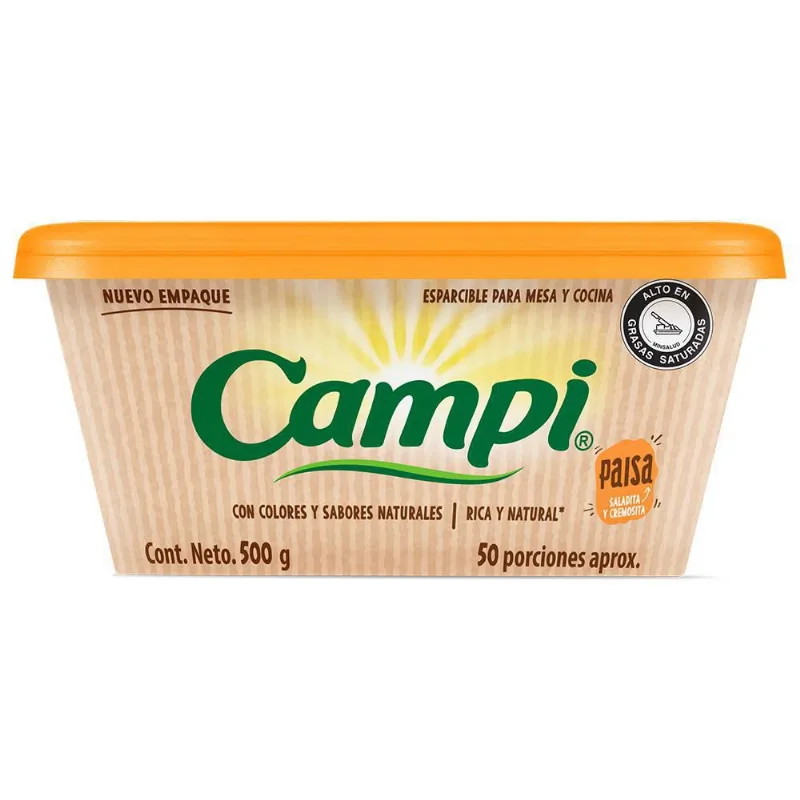 ESPARCIBLE PAISA CAMPI 500 gr