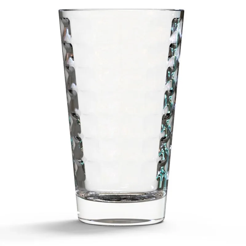 Vaso Square 376 ml 4 unidades Cristar