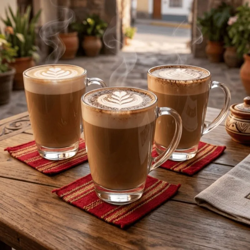Set de 3 Mugs de Café Pergamino 0691 Transparente