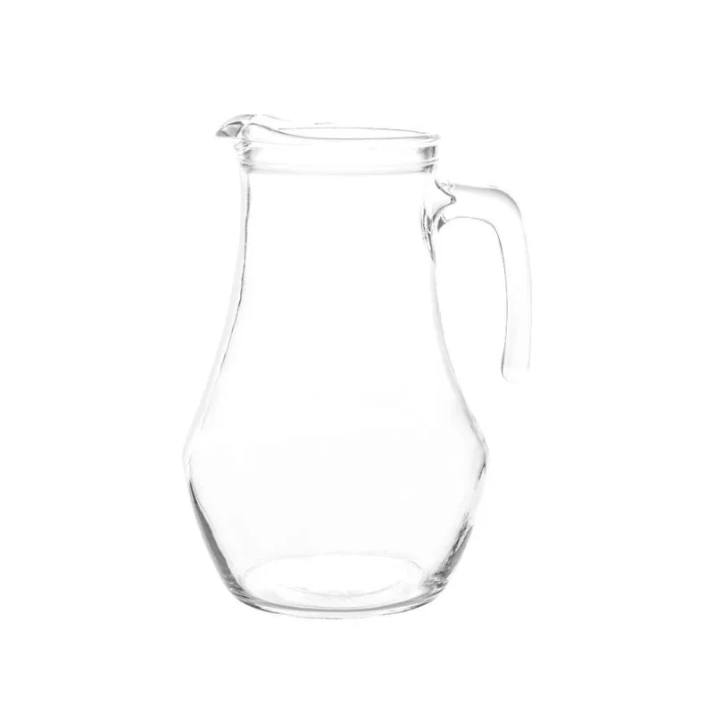 Jarra Vidrio Transparente X Un.