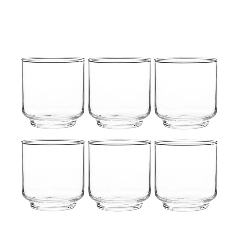 Vaso Cristar bajo Alegro 282 cc. x 6 u.