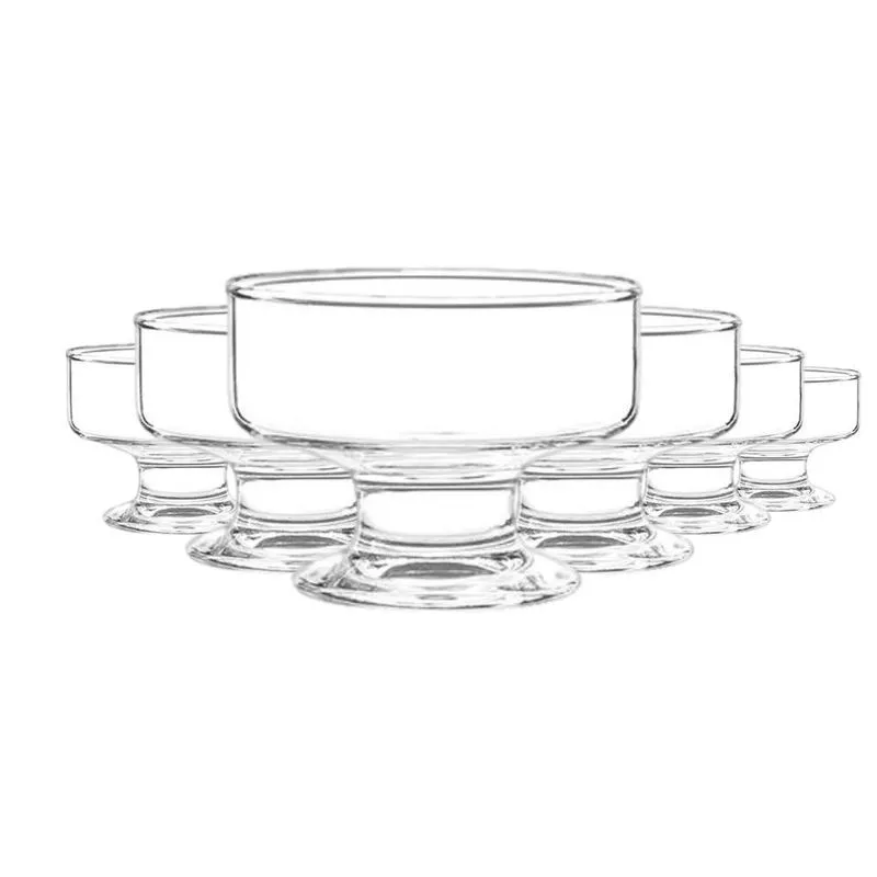 Jogo 6 Tigela Taça De Sobremesa Lexington De Vidro 222ml