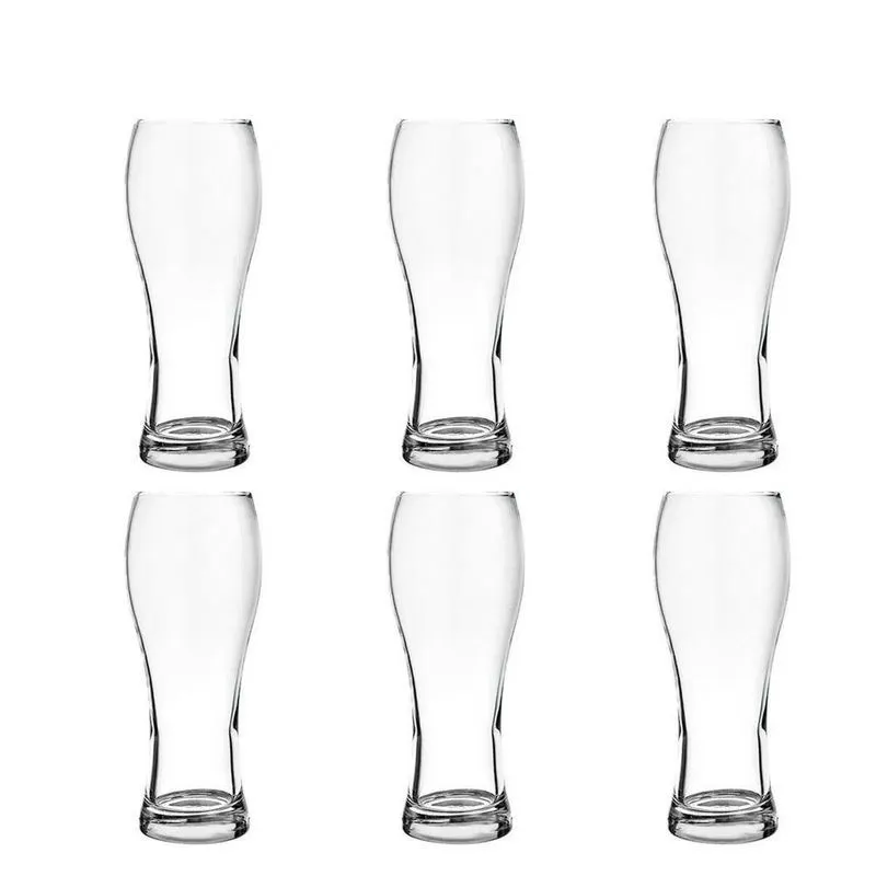 Kit 6 Copo Chopp Cerveja Pilsener Berlin 566ml Em Vidro