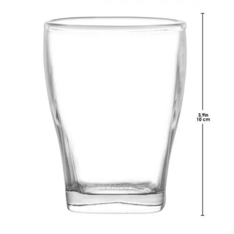 Vaso Verona Bajo x6 Cristar