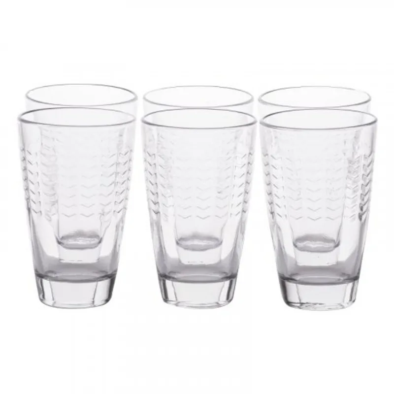 Vaso Rombos Bebidas Canastilla x6und