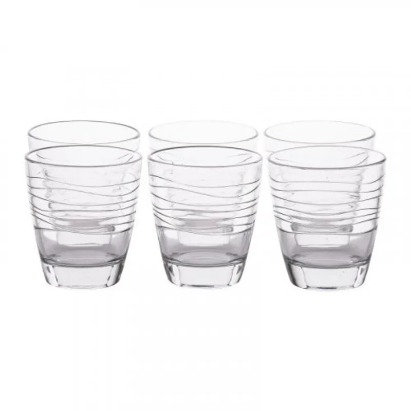 Vaso Curvas Corto Canastilla x6und